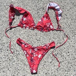 Ditsy Floral Bikini Set